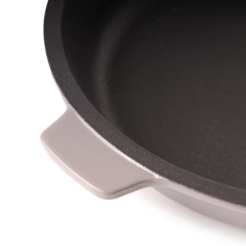 BergHOFF BergHOFF Neo 5Pc Cast Iron Set: 5Qt and 8Qt Covered Dutch Ovens and 10" Fry Pan