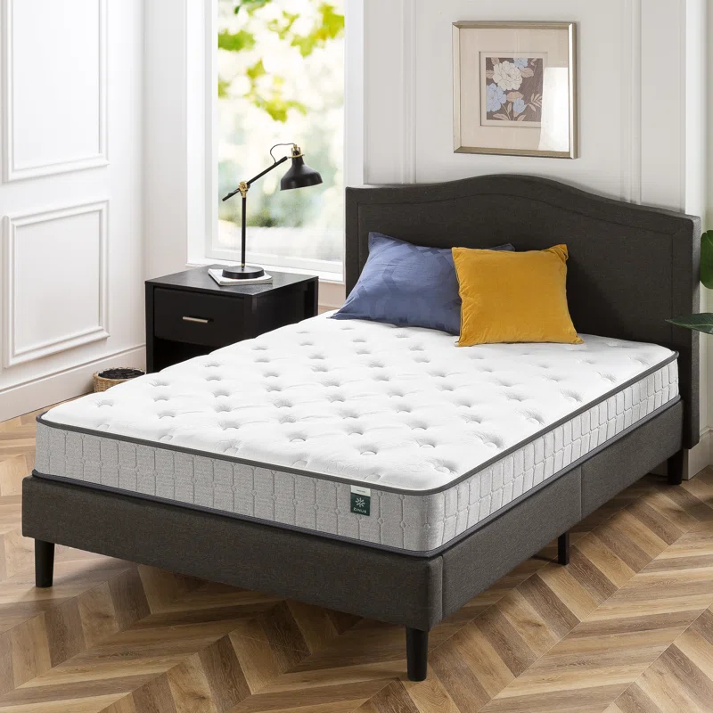 Zinus Zinus 8” Medium Comfort Support Cooling Gel Hybrid Mattress
