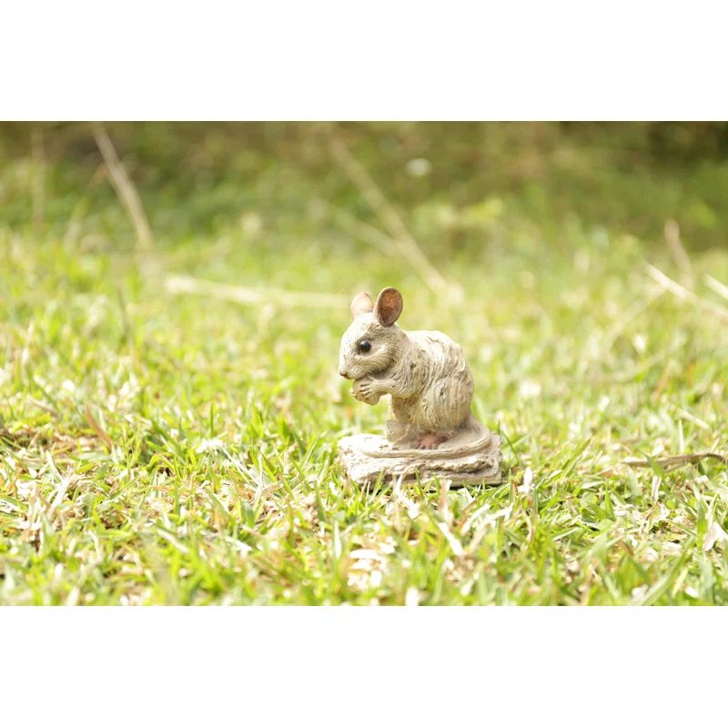 Hi-Line Gift Ltd. MOUSE DRIFTWOOD LOOK