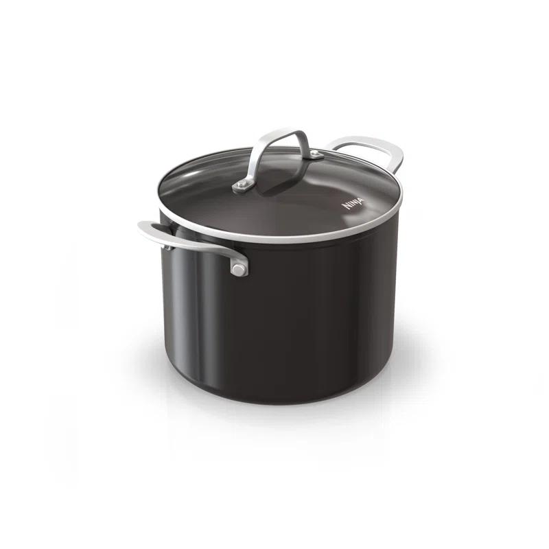 Ninja Ninja Foodi Neverstick 6 1/2-Quart Stock Pot With Glass Lid