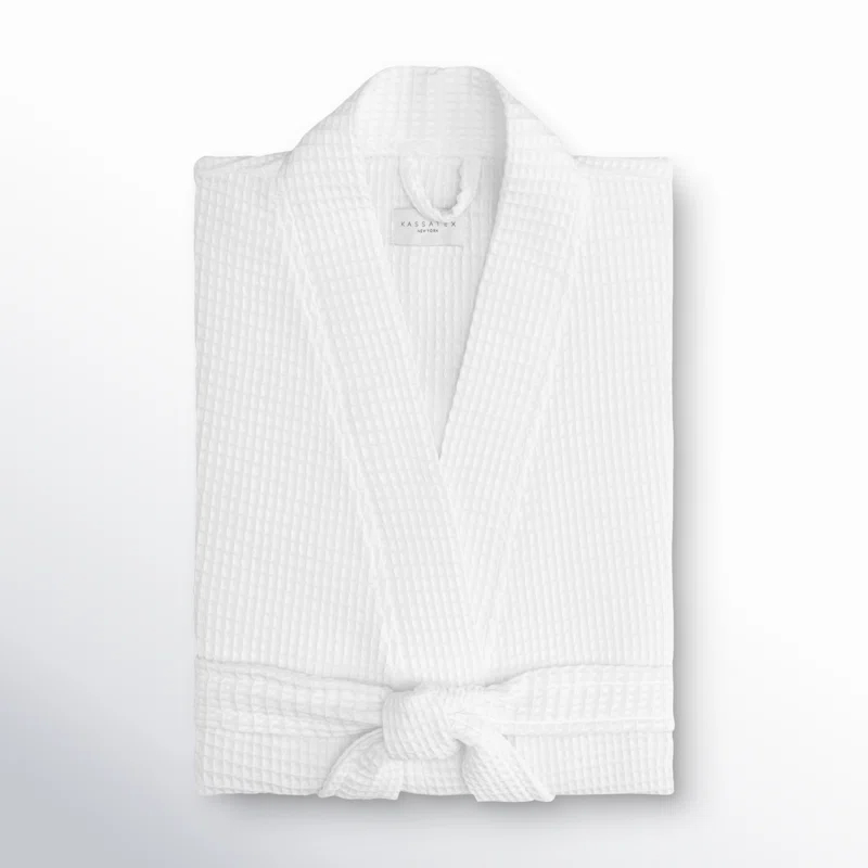 Astrid Waffle Cotton Bathrobe