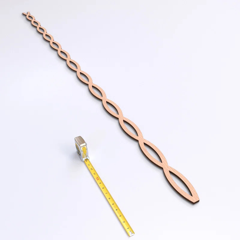 Ekena Millwork Rakaia Adjustable Wood Decorative Slat Wall Panel Kit