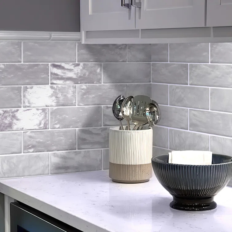 Apollo Tile 38 pack 2.5 in. x 8 in. Polished and Honed Ceramic Subway Wall Tile (5.38 sq. ft./Case)