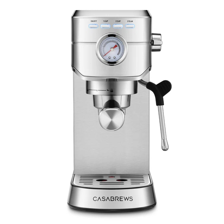 CASABREWS CASABREWS CM5418 20 Bar Espresso Machine Coffee Maker W/ Powerful Steam Wand Stainless Steel