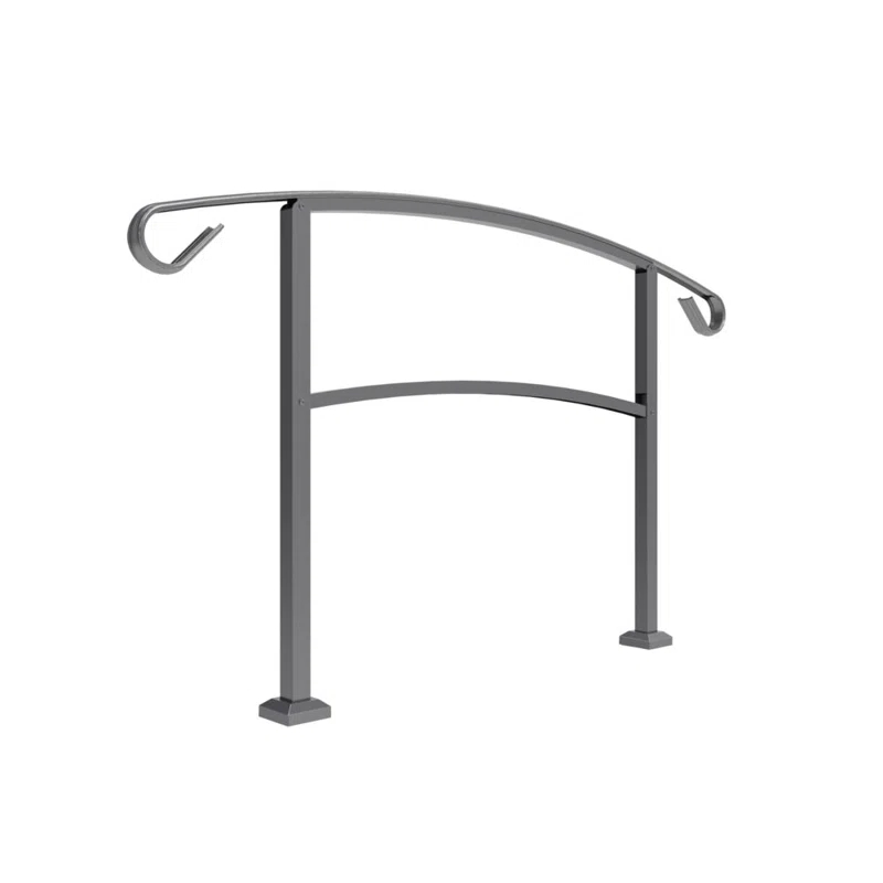 Barrette Outdoor Living Handirail 4-Step Aluminum Rail Kit
