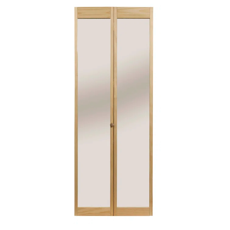LTL Home Products 80.5'' Solid Wood Glass Unfinished