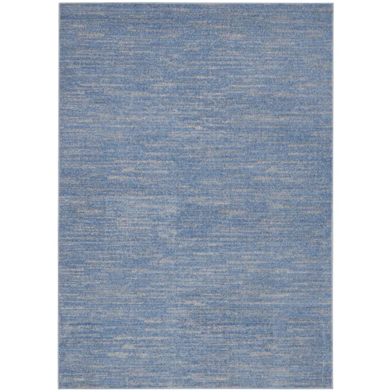 Beachcrest Home™ Rectangle Essentials 5' x 7' Area Rug in Blue