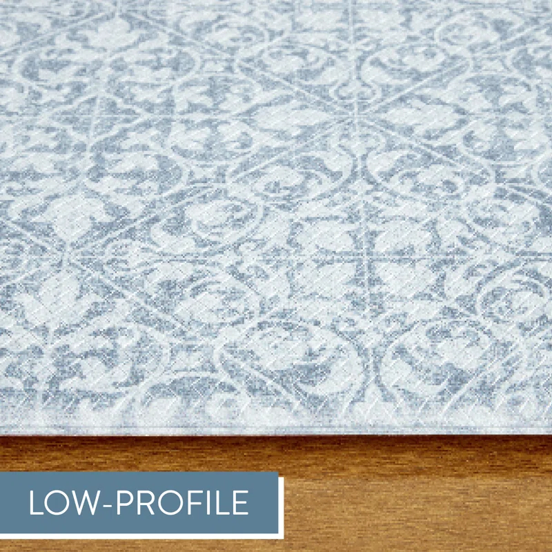 Town & Country Living TOWN & COUNTRY BASICS Comfort Plus Non-Slip Backing Vintage Medallion Tile Anti Fatigue Comfort Mat