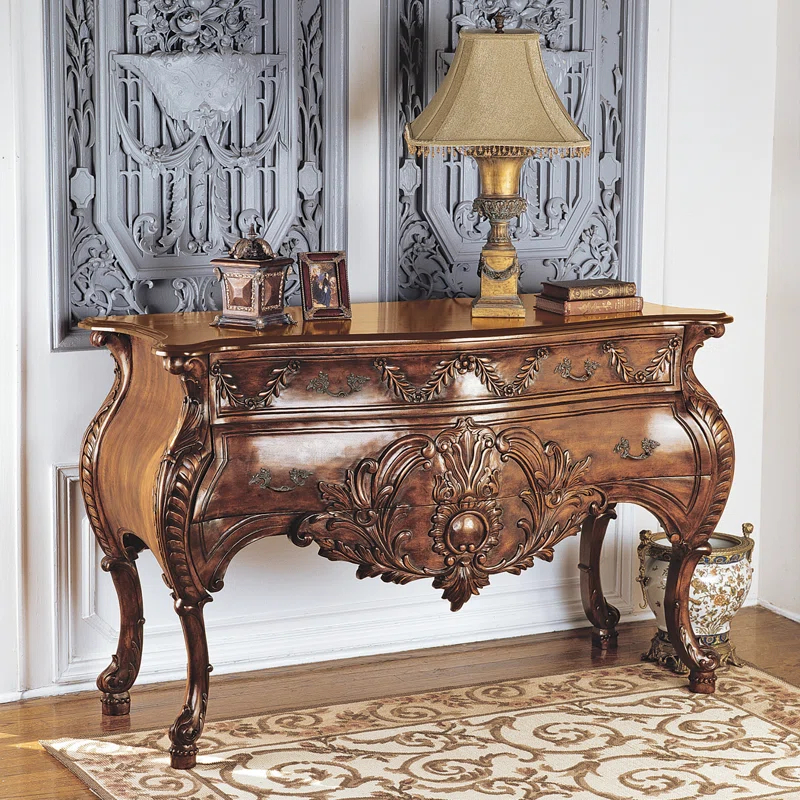 Design Toscano Le Piccard Bombe 58'' Console Table