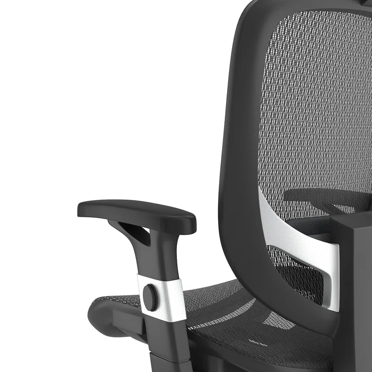 Staples Hyken Ergonomic Mesh Swivel Task Chair, Black (UN59460)