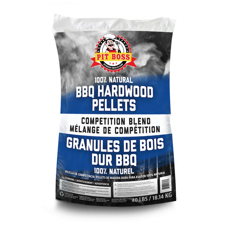 Pit Boss Pit Boss 40 Pound Bag BBQ Wood Pellets for Pellet Grill - Competition Blend