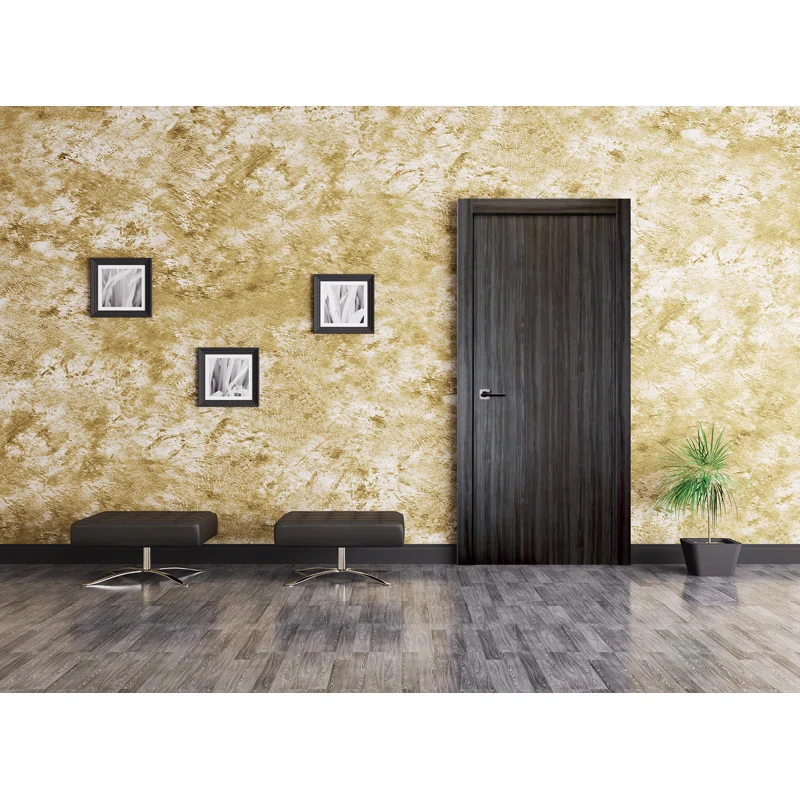 Belldinni Palladio 79.375'' Solid + Manufactured Wood Flush Slab Door
