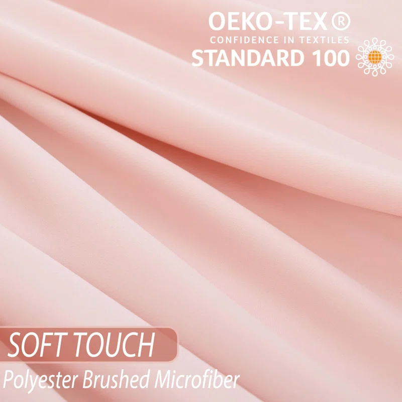 Textile Queen Sheet Set - 4 Piece Soft Breathable Bed Sheets For Queen Size Bed, Deep Pocket Luxury Brushed Sheets, Hotel Bedding Sheets And Pillowcases, Wrinkle Free Oeko-Tex Sheets