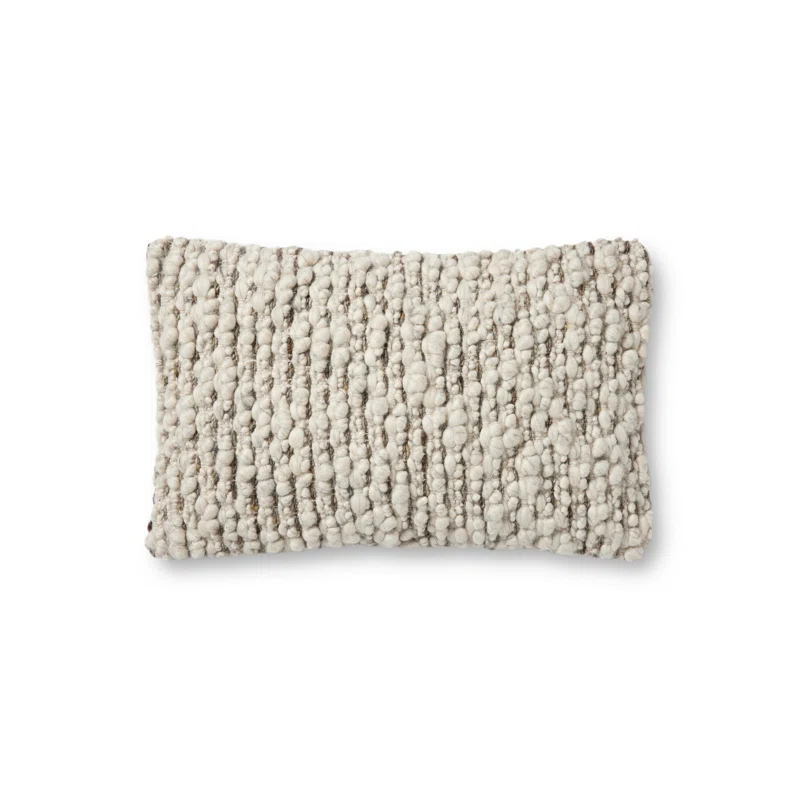 Amber Lewis x Loloi Vivienne Dove / Smoke Pillow