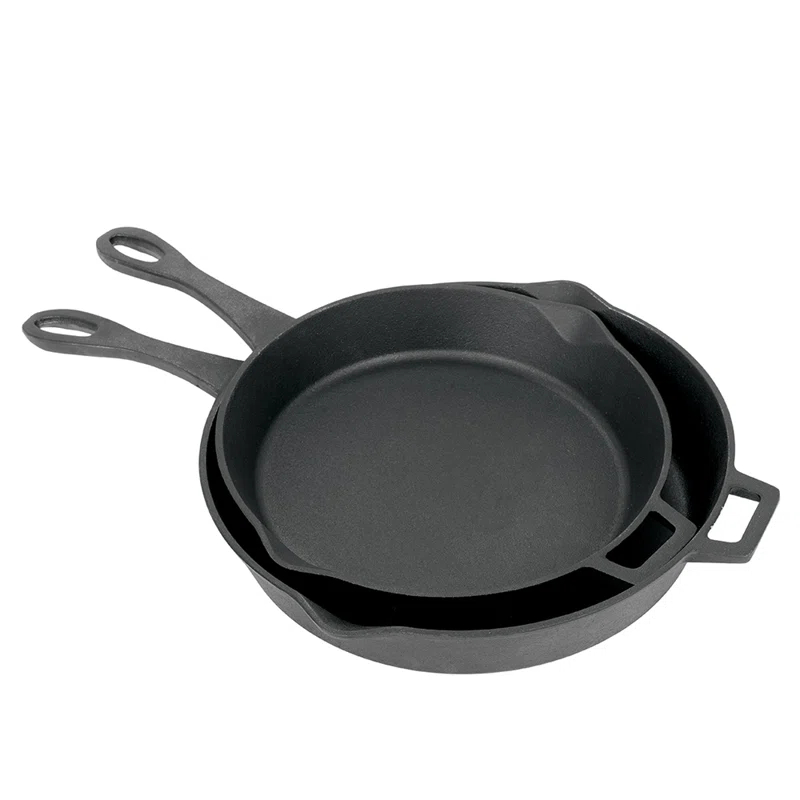Bayou Classic Bayou Classic Seasoned Cast Iron Non-Stick Skillet Set
