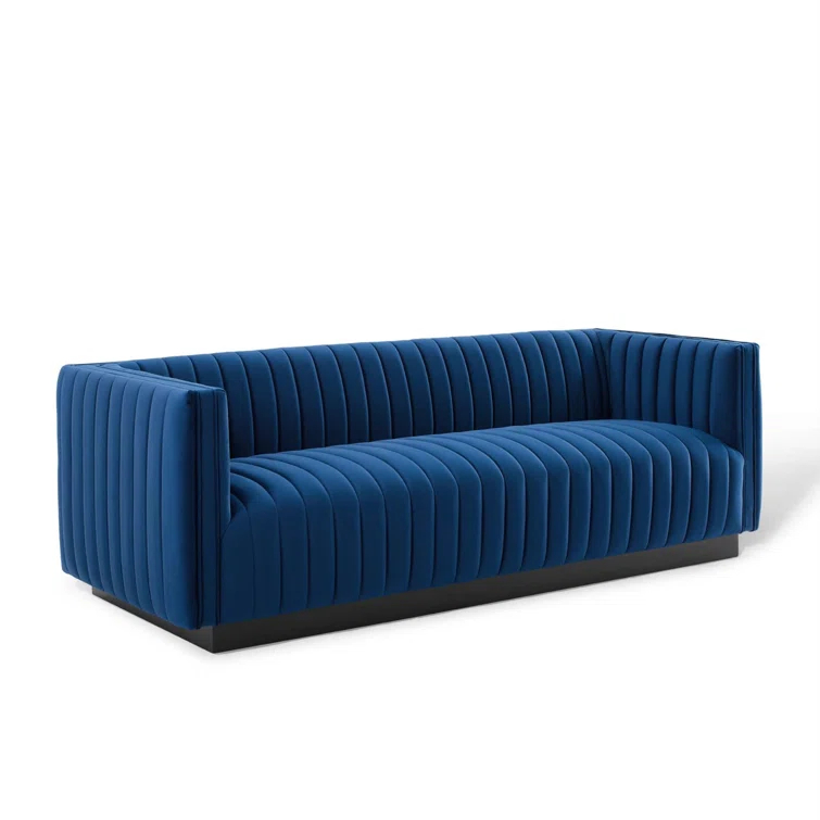 Modway Modway Conjure Channel Tufted Velvet Sofa