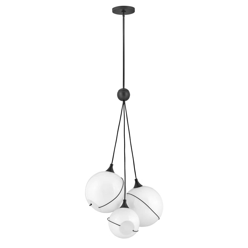 Hinkley Skye Three-Light Globe Pendant by Lisa McDennon