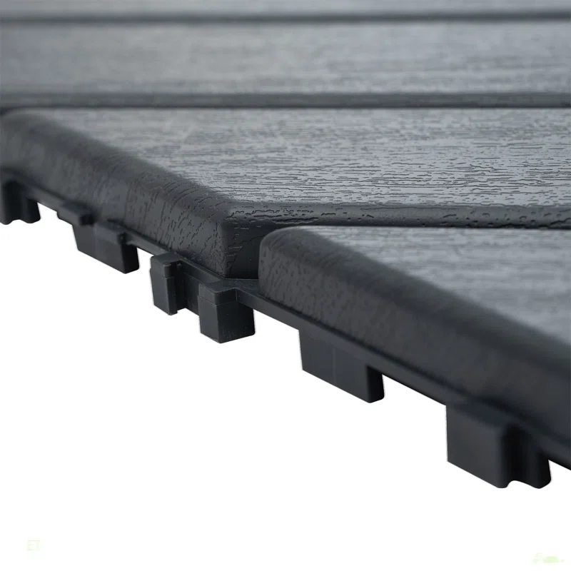 Plastic Interlocking Deck Tiles,44 Pack Patio Deck Tiles