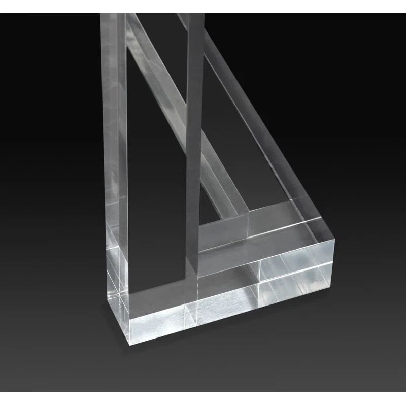Interlude Ava Glass Top Coffee Table