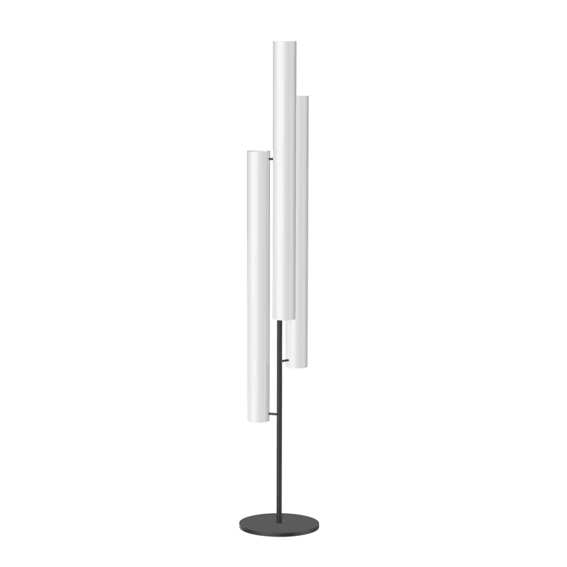 Kuzco Lighting Gramercy 70.13'' Black LED Column Floor Lamp