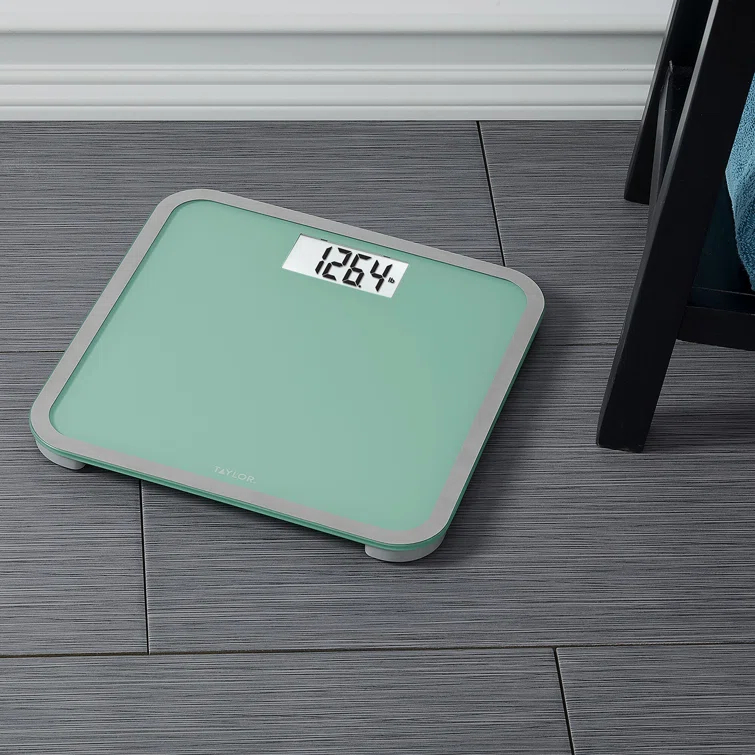 Taylor Digital Bathroom Scale, 500 Pound Capacity, Sea Foam Green & Reviews | Wayfair