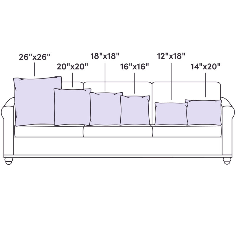 Houndstooth Cotton Blend Reversible Pillow Cover (Set of 4)