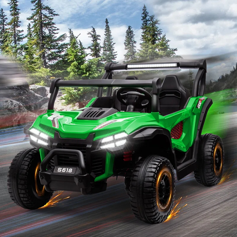 24V Kids Ride On Toy Car Utv For Kids, 2 Seater