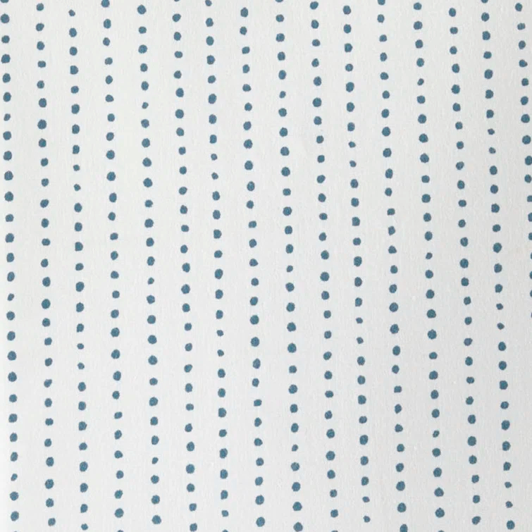 City Scene Radius Blue Cotton Percale Sheet Set