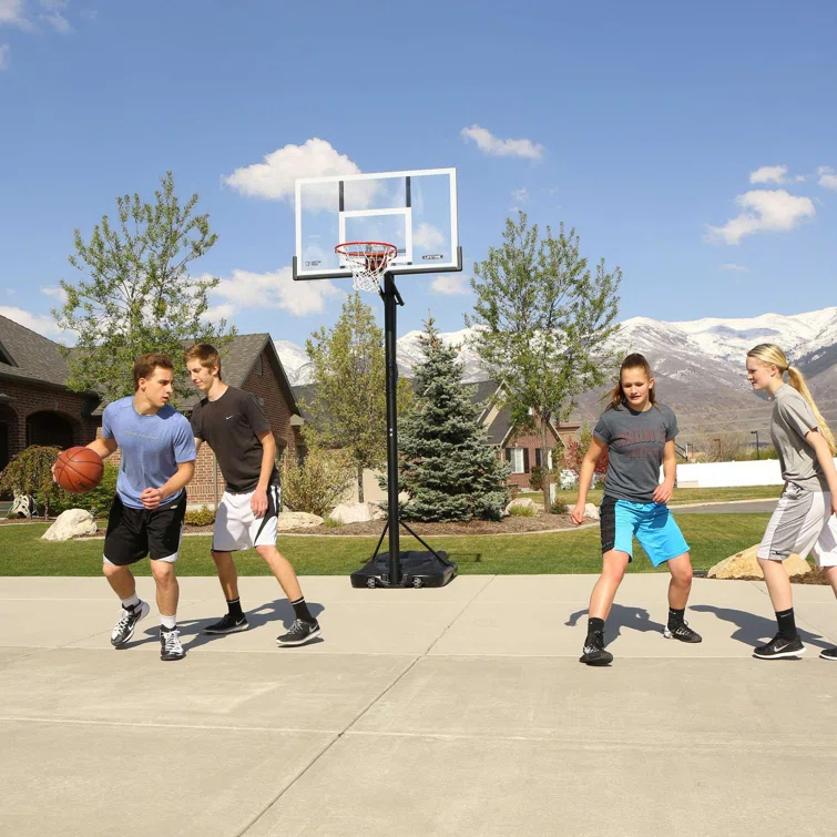 Lifetime Lifetime Height Adjustable Portable Basketball Hoop (54" Polycarbonate Backboard)