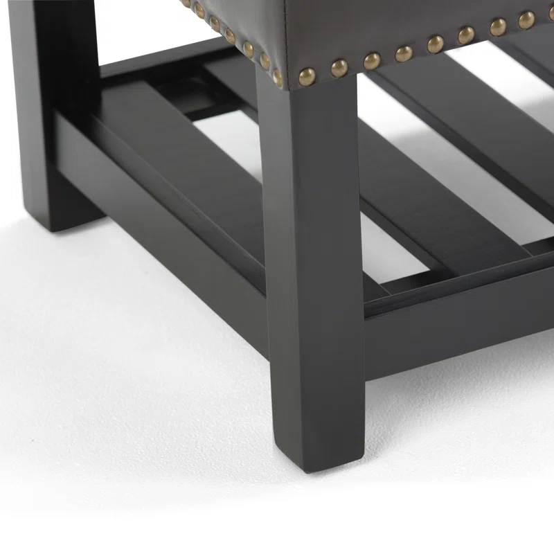 Lomond Faux Leather Upholstered Storage Bench