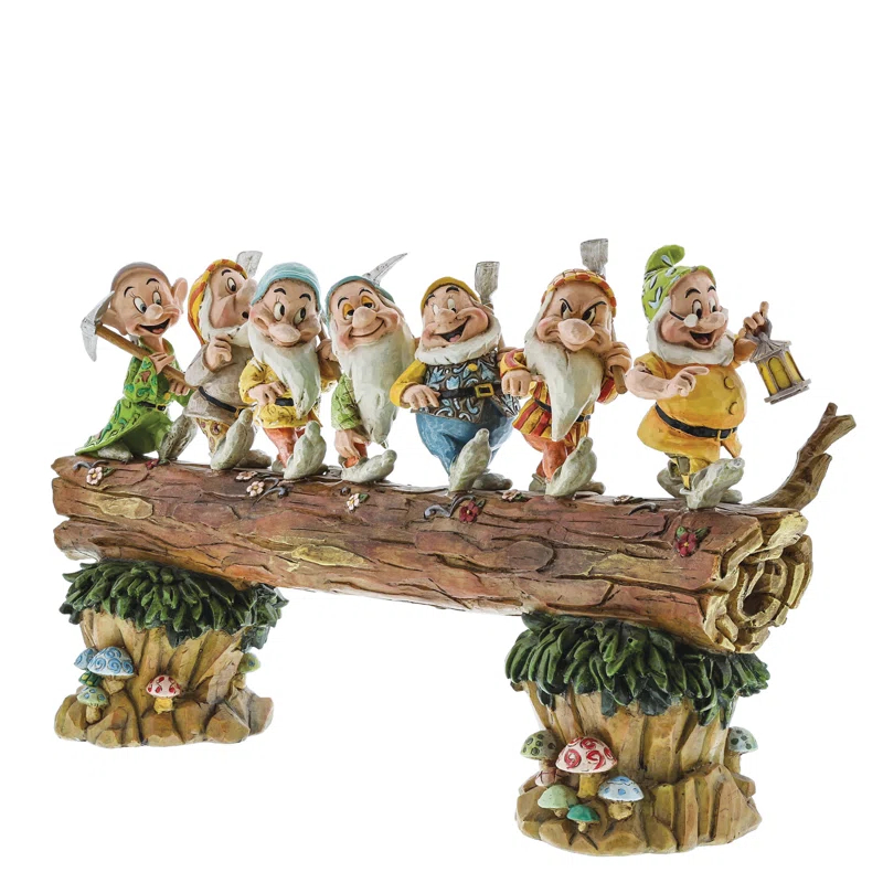 enesco Disney Traditions Seven Dwarfs Figurine 8.25in H
