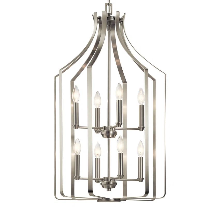 Mercuri 8 - Light Lantern Geometric Chandelier