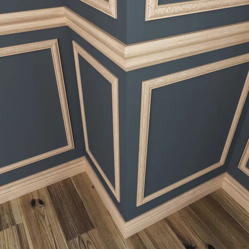 Ornamental Mouldings 1.25'' H x 96'' W x 0.32'' D Wood Casing