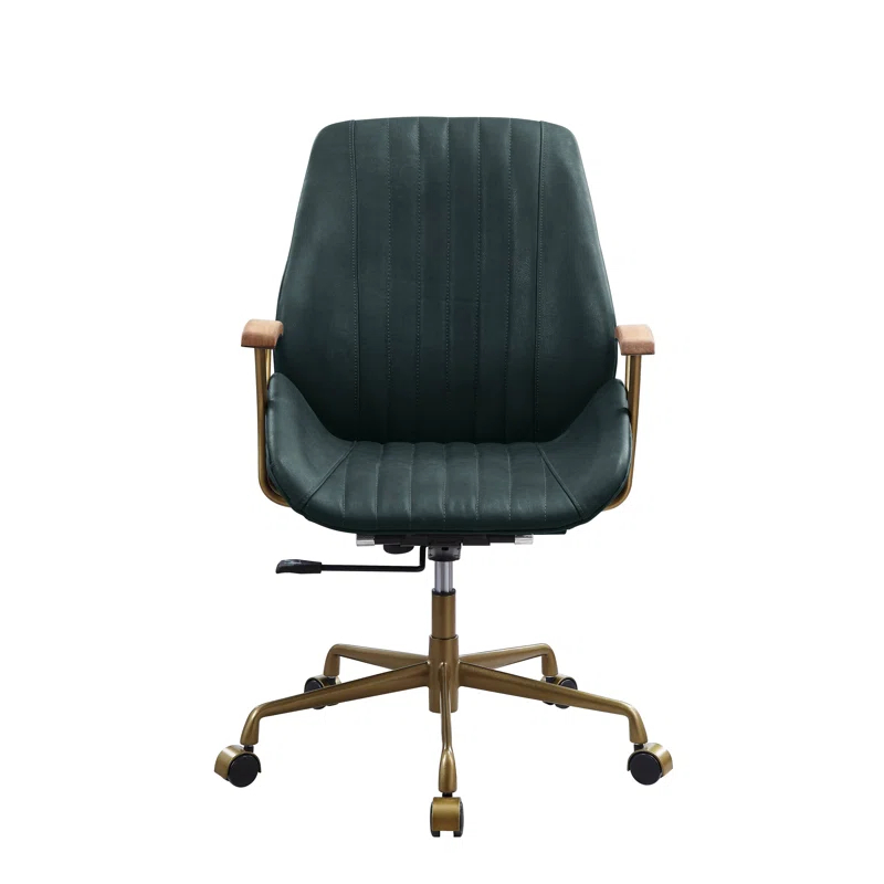ChocoPlanet Upholstered Office Chair With Adjustable Seat Height for Living Room