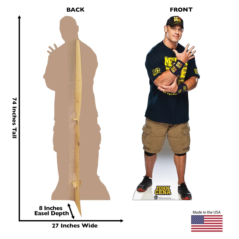 Advanced Graphics 74'' WWE Cardboard Standup