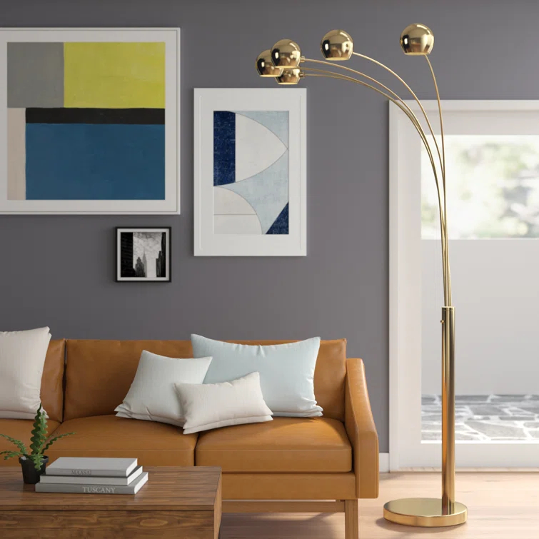 Wrought Studio™ Dealba 85'' Tree Floor Lamp