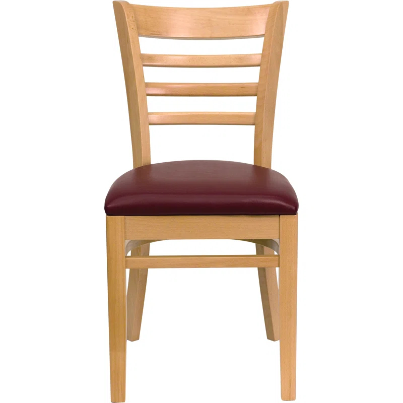 Red Barrel Studio® Ladder Back Wooden Restaurant Chair