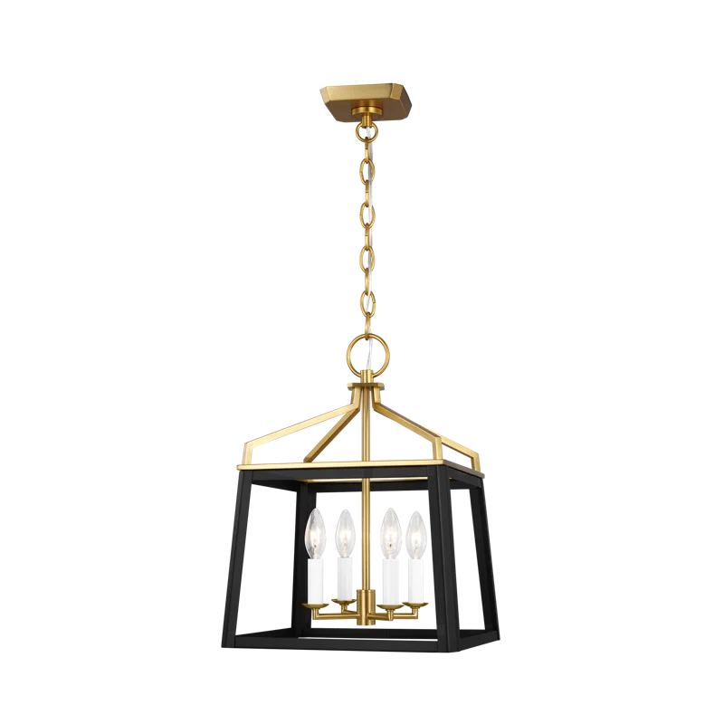 Birch Lane™ 4 - Light Dimmable Lantern Geometric Chandelier