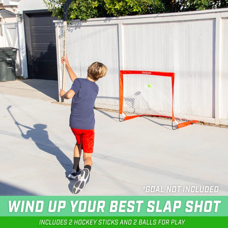 GoSports Hockey Street Sticks (Set of 2)