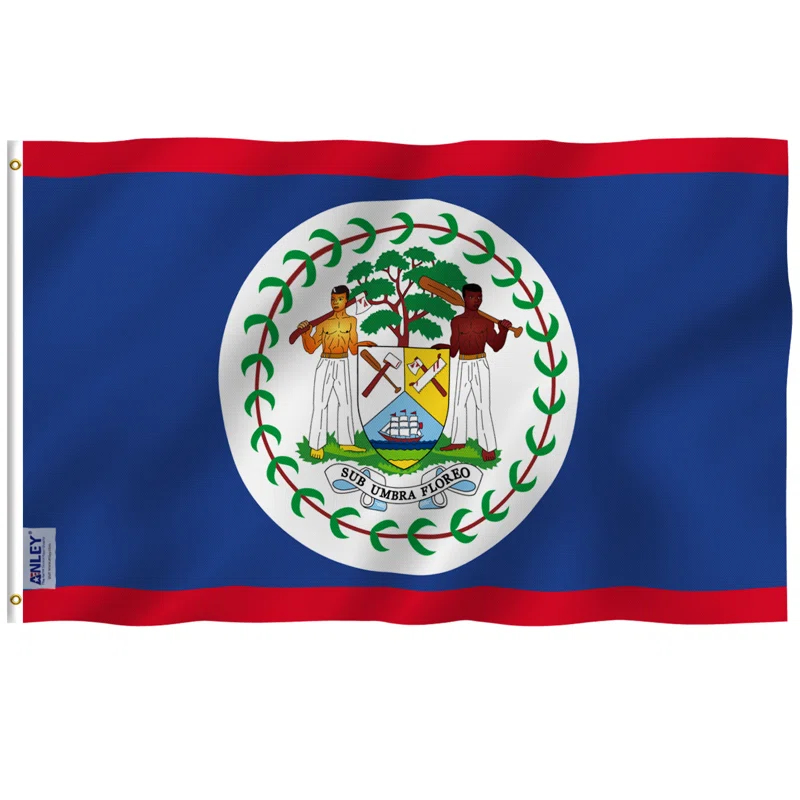 ANLEY Fly Breeze Belize Flag  Polyester 36 x 60 in. House Flag