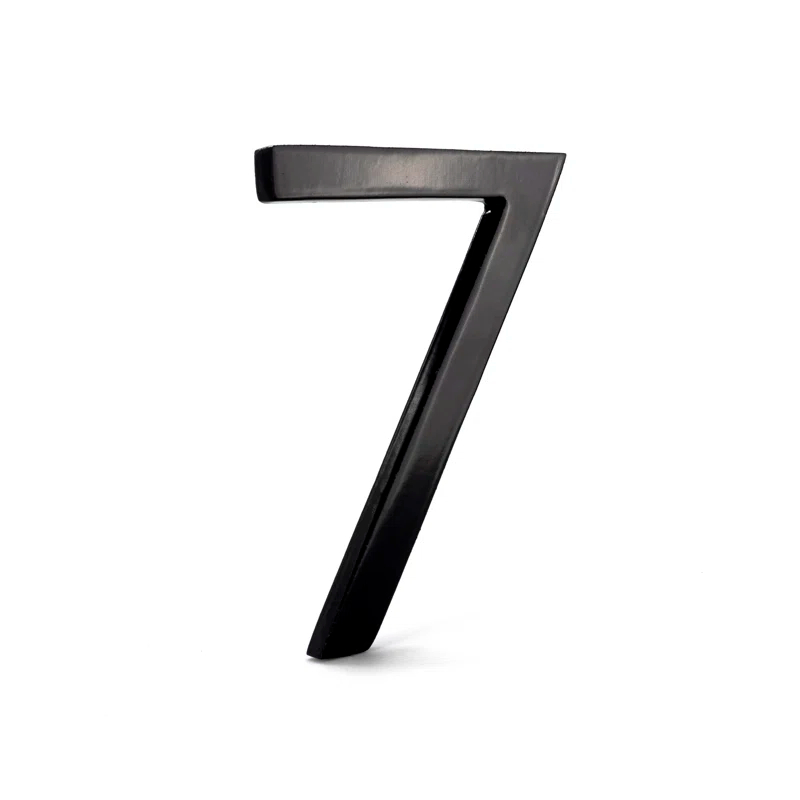 6'' H Metal House Number