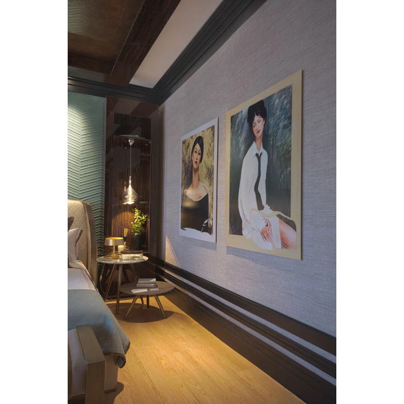 3-7/8 in x 3/4 in x 78-3/4 in Primed White Plain Polyurethane Crown Moulding (Set of 3)