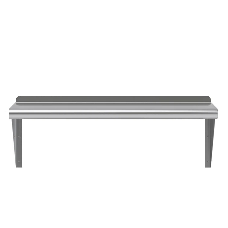 Amgood 12 in. x 30 in. Stainless Steel Wall Shelf