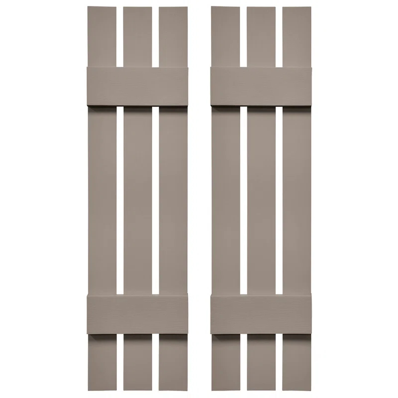 Builders Edge 12'' Board & Batten Shutters