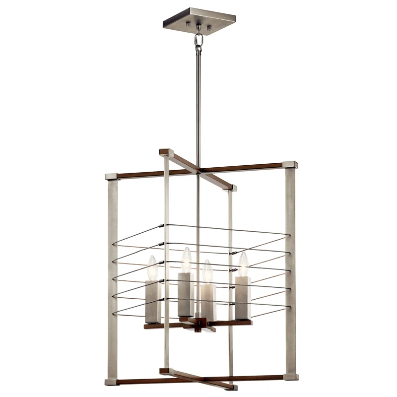 Winnie 4 - Light Lantern Square / Rectangle Chandelier