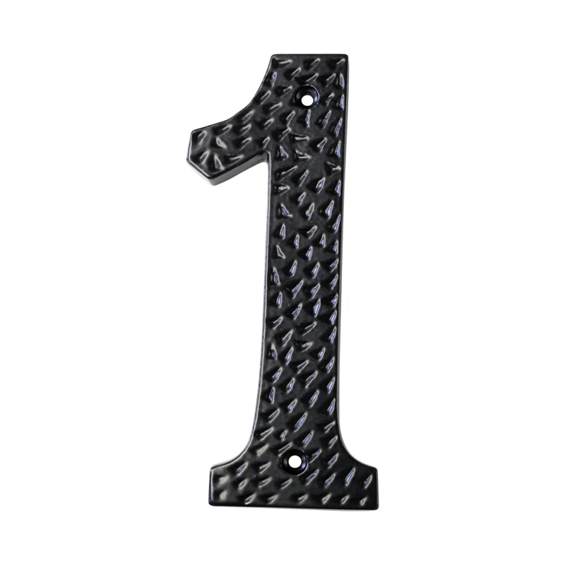 RCH Supply Company 6'' H Metal House Number