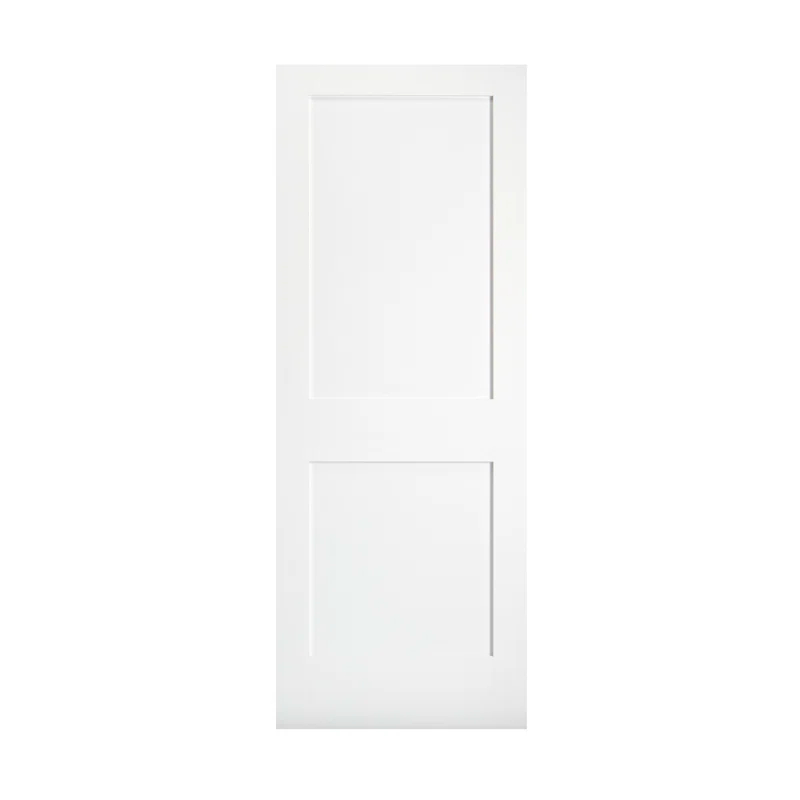 Door to Door Door Company 2 Panel Primed Shaker Style Bifold