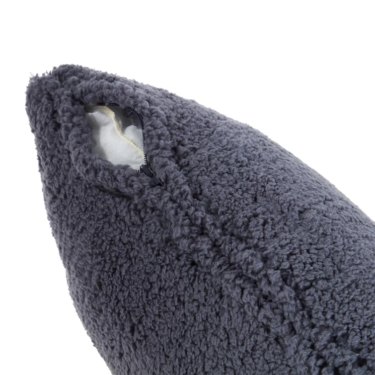 Greendale Home Fashions Sherpa Throw Pillow