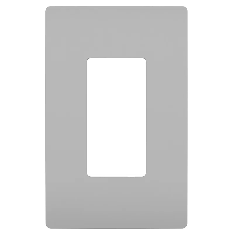 Legrand Radiant 1-Gang Decorator Rocker Screwless Wall Plate