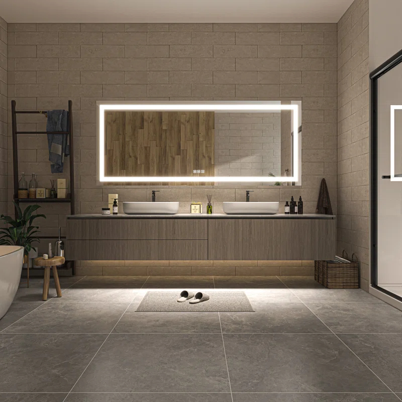 Flat LED Mirror